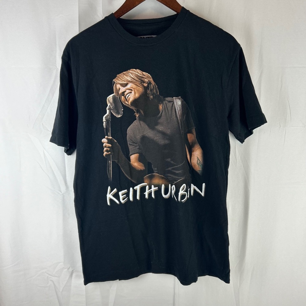Keith Urban Control T-Shirt‎ Large Black Escape Together 2009 World Tour Graphic